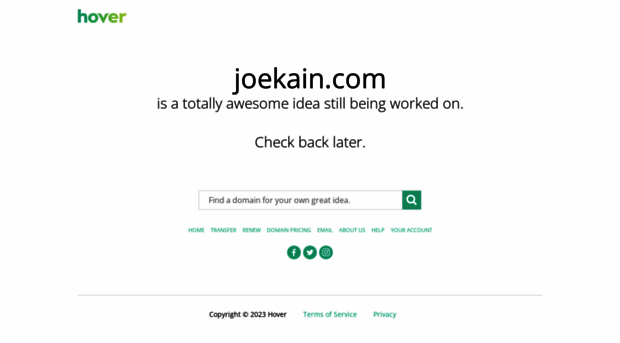 joekain.com