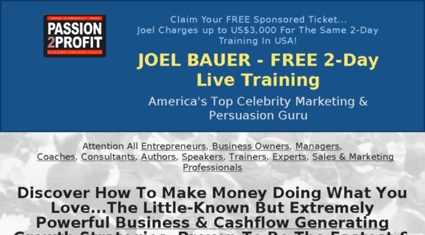 joelbauerseminar.com