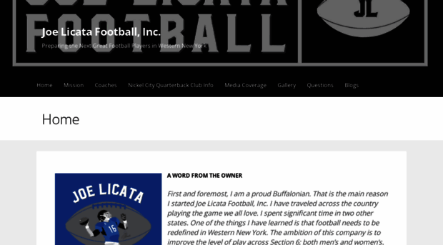joelicatafootball.com