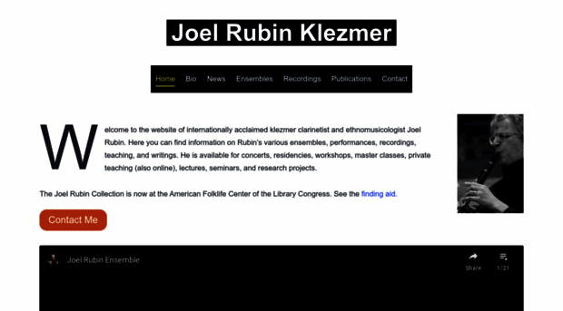 joelrubinklezmer.com