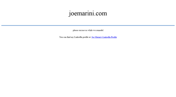 joemarini.com