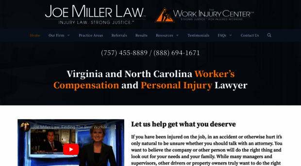 joemillerinjurylaw.com