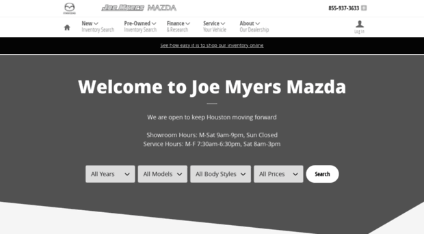 joemyersmazda.com