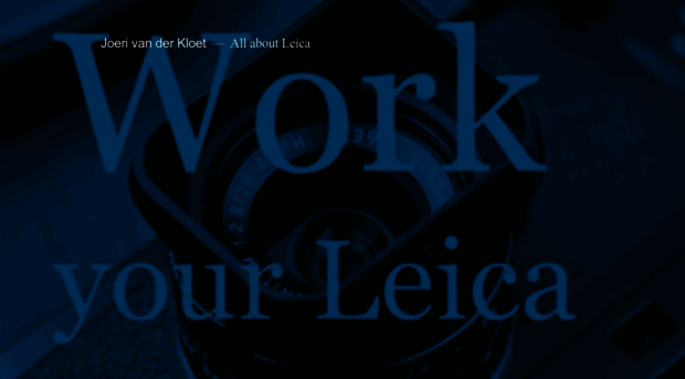 joerivanderkloet.com