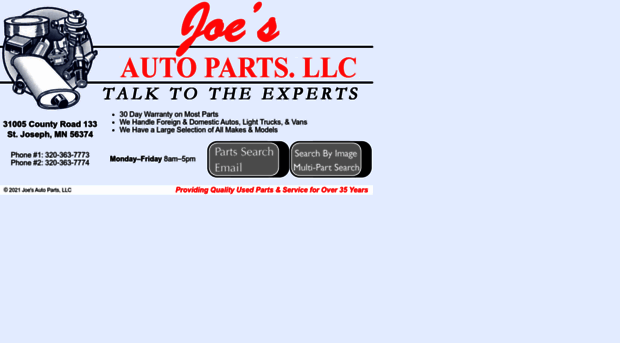 joesautowrecking.com