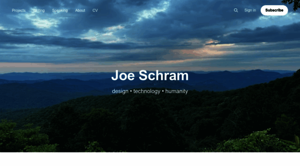 joeschram.com