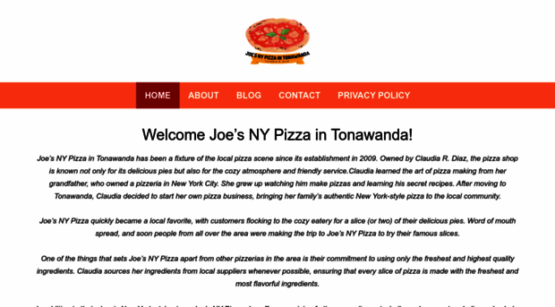 joesnypizzatonawanda.com