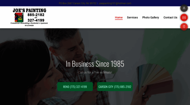 joespaintingnevada.com