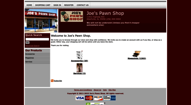 joespawnshop.net