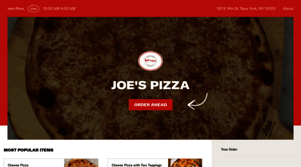 joespizza14th.com