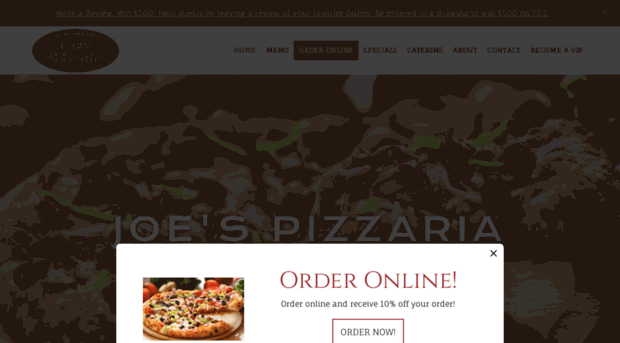 joespizzaria.com