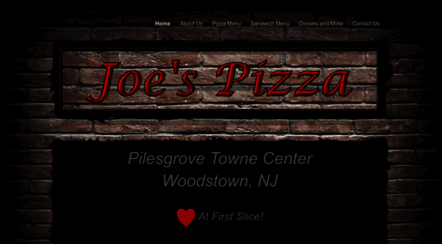 joespizzashop.com