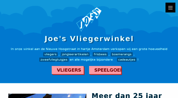 joesvliegerwinkel.nl