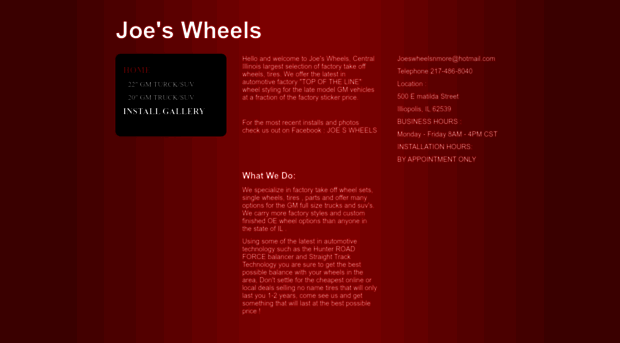 joeswheelsnmore.com