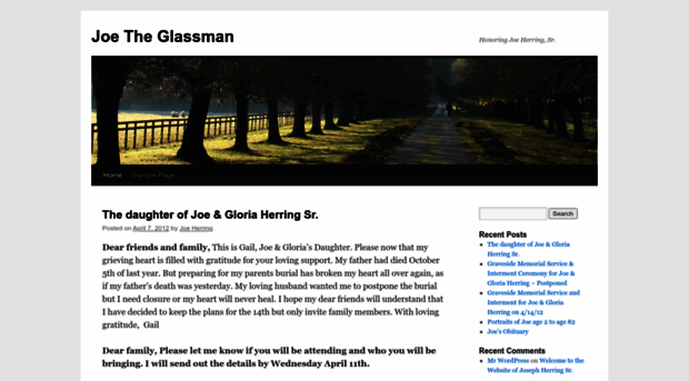 joetheglassman.com