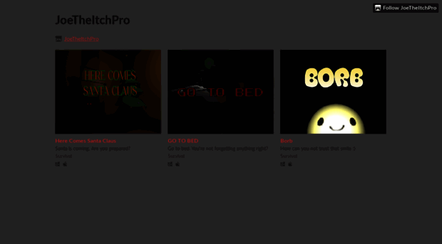 joetheitchpro.itch.io