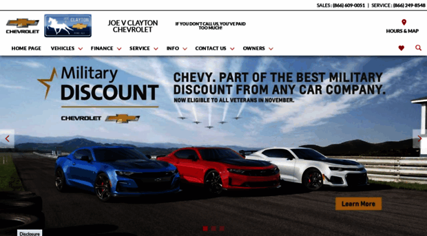 joevclaytonchevrolet.net