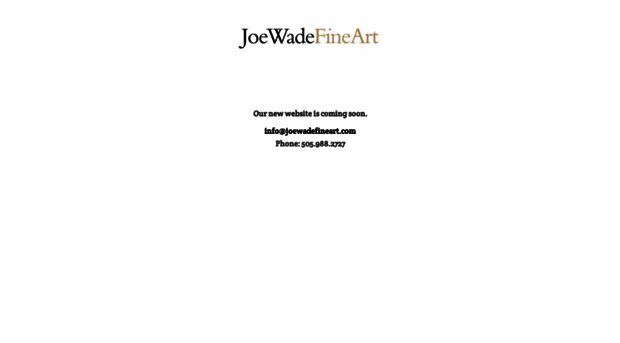 joewadefineart.com