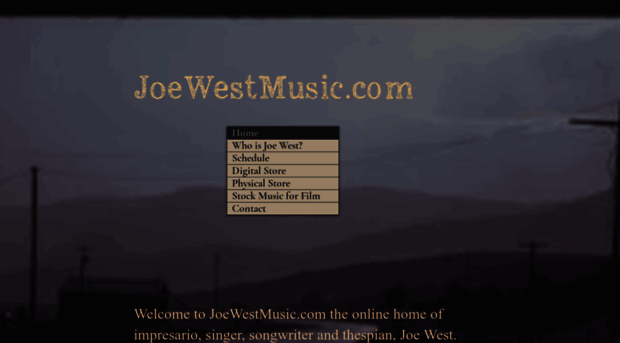 joewestmusic.com