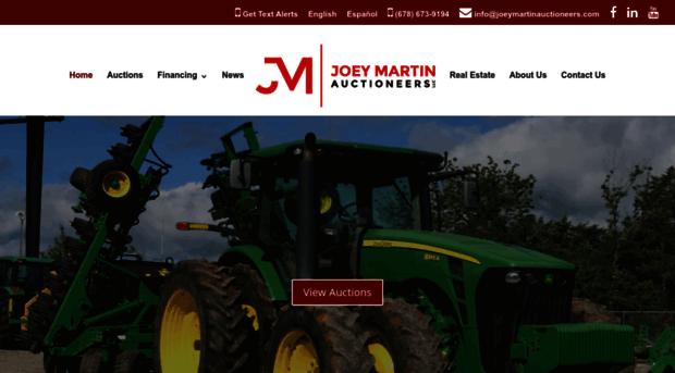 joeymartinauctioneers.com