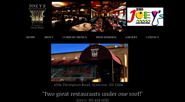 joeysitalianrestaurant.com