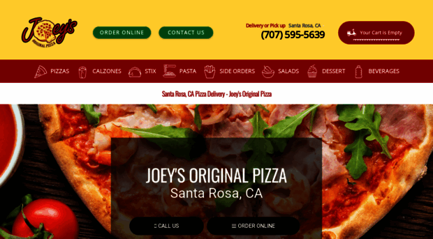 joeysoriginalpizza.com