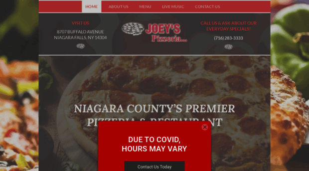 joeyspizzeria.net