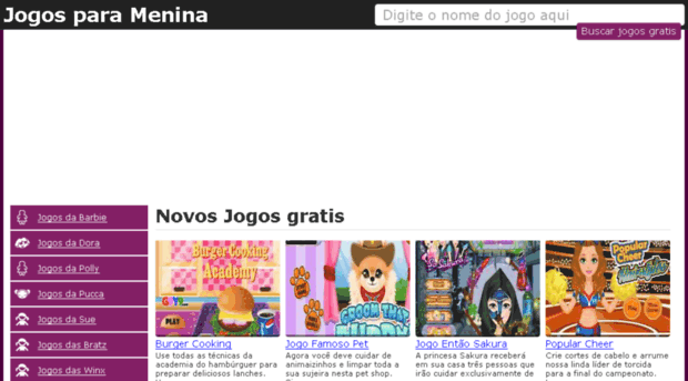 jogosparamenina.com.br - Jogos para Menina - Jogos para - Jogos Para  Menina