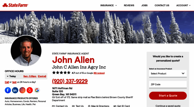 johnallenagency.com