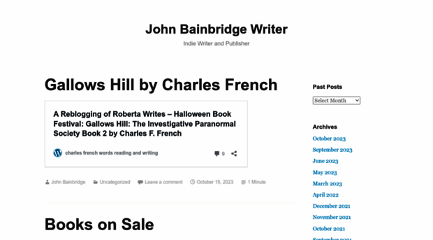 johnbainbridgewriter.wordpress.com