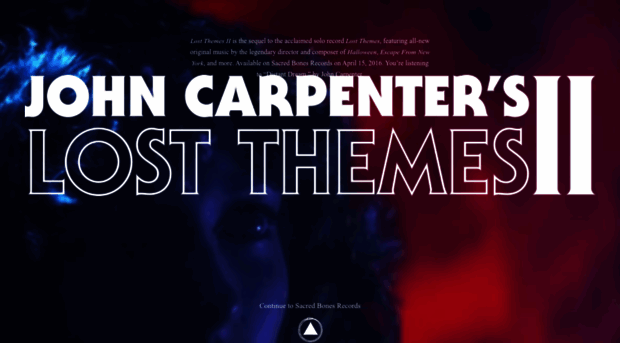 johncarpenter.sacredbonesrecords.com