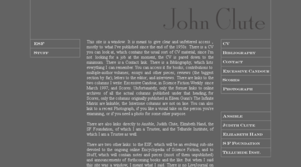 johnclute.co.uk