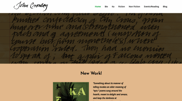 johncrowleyauthor.com