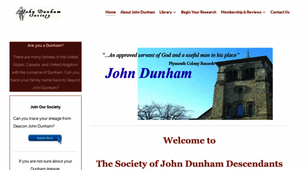 johndunhamsociety.com