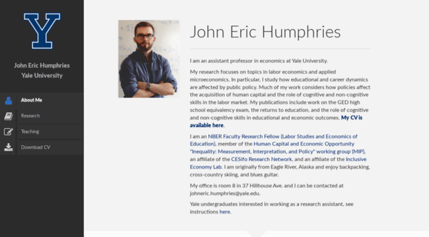 johnerichumphries.com