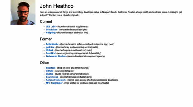 johnheathco.com