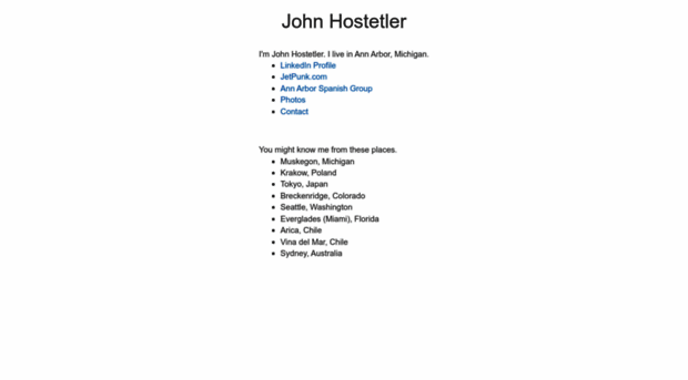 johnhostetler.net