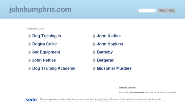 johnhumphris.com