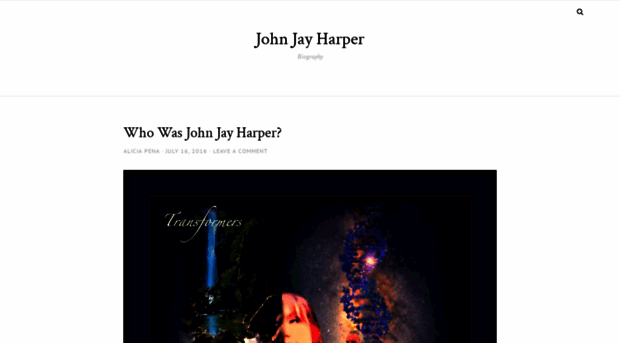 johnjayharper.com