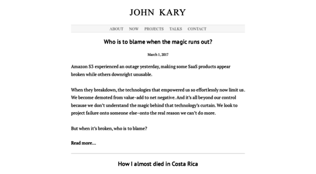 johnkary.net