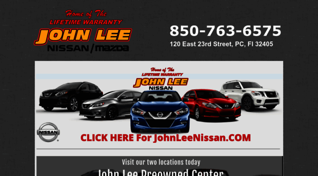 johnleenissanmazda.com