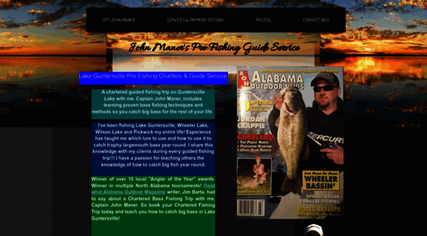 johnmanerfishing.com