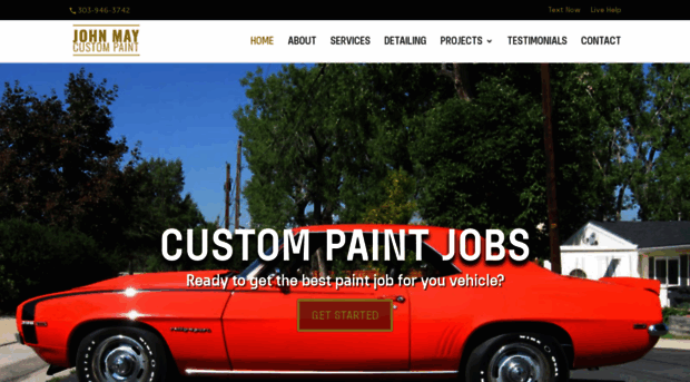 johnmaycustompaint.com