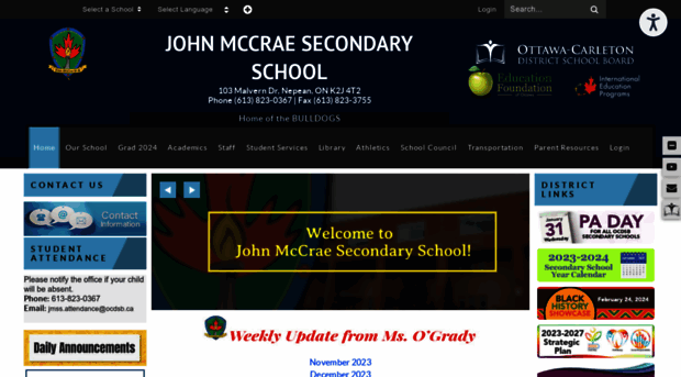 johnmccraess.ocdsb.ca