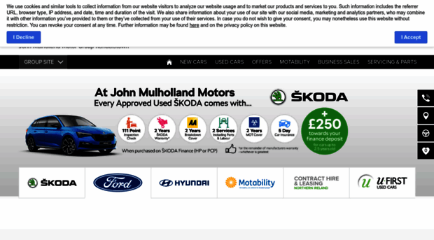 johnmulhollandmotors.com