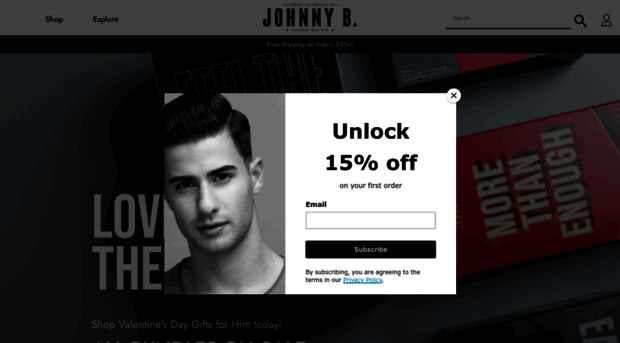 johnnybhaircare.com