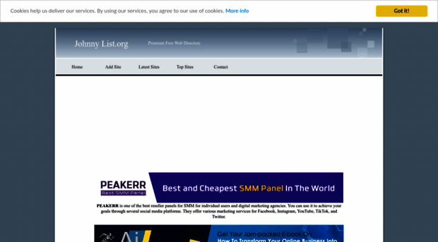 johnnylist.1directory.org