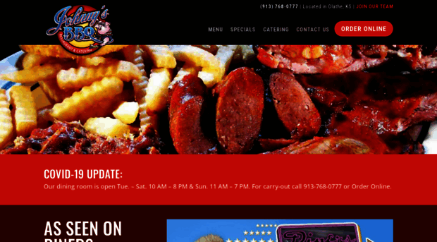 johnnysbbqkc.com