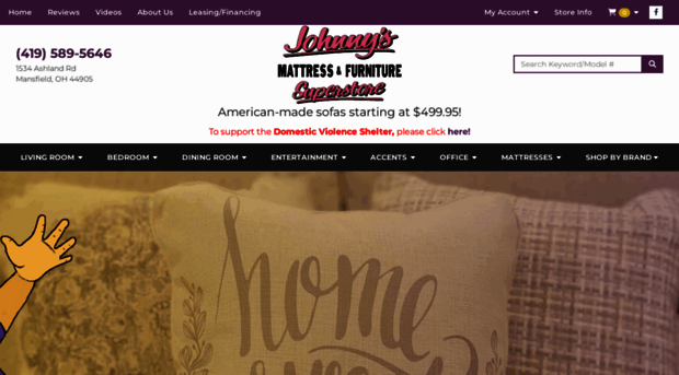 johnnysmattress.com