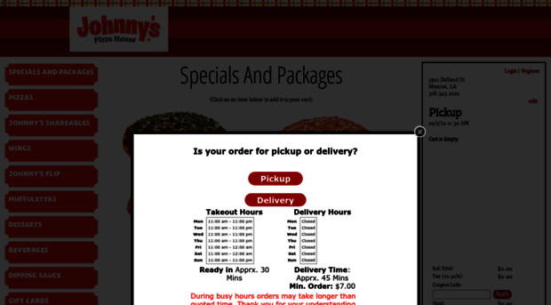 johnnyspizza0001.gimmegrub.com